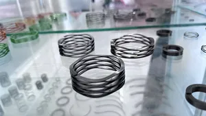 Small Wave Spring on CNC Spring Machine