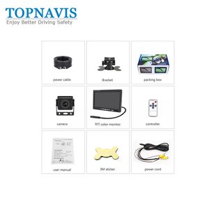 7 Inch Ahd Reverse / Rear View Camera System for Truck