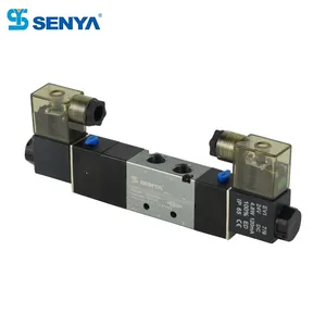 Customizable Compact 3/8 Inch 5/2 Way Directional Control Valve for Labeling Machine