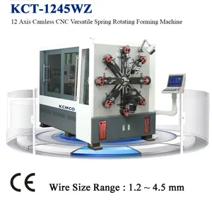 KCT-1425WZ 14 Axis Metal Clips 6mm Compression Spring Machine for Spring Forming Machine & Metal Bending Machine