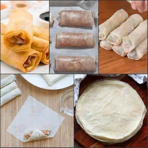 Industrial Spring Roll Wrapper Making Machine Lumpia Spring Roll Machine
