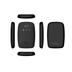4G Mobile WiFi Router with Battery, SIM Card, and 10 User Support