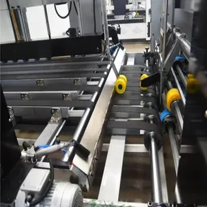 Automatic Folder Gluer Machine/ Carton Box Folder Gluer Automatic Carton Box Machine