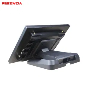 New Design Ultra Slim POS Machine 15" Windows Capacitive Touch Kitchen Display Screen POS System