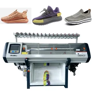 Flat Knitting Machine for 3D Shoe Upper Making