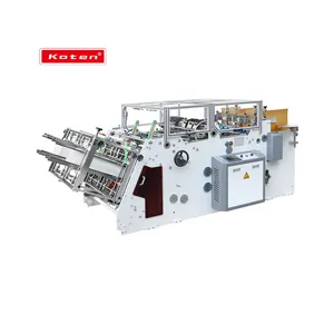 Auto Paper Feeding Disposable Fast Food Box Making Machine Hb-800