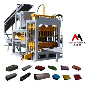 Qt6-15f Full Automatic Concrete Block Forming Machine with Powerful Vibration System