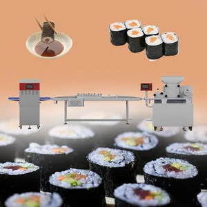 Full Automatic Sushi Roll Forming Production Line Commercial Restaurant Machine