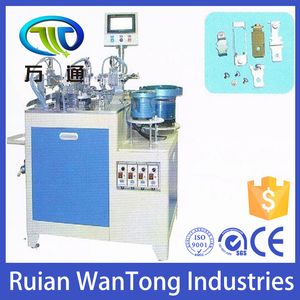 Fually Automatic Riveting Machine for Silver Contact Rivets and Strips