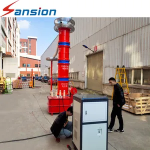 Complete Variable Frequency Series Resonant Testing System with Modular Reactors for Cable and Substation Testing