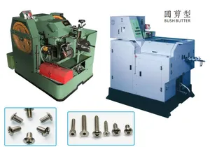 High Speed 2 Die 4 Blow Cold Forging Machine Revit Making Machine