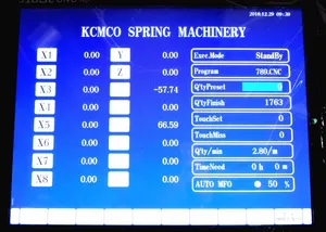 KCT-1245WZ CNC Multi Function Versatile Spring Forming Making Machine