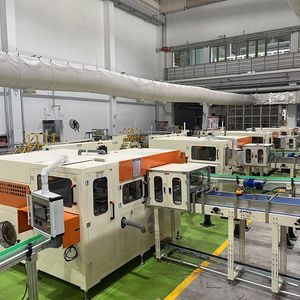 Fully Automatic Smart Packaging Machine Bottom Pull Facial Tissue Packing Machine Line