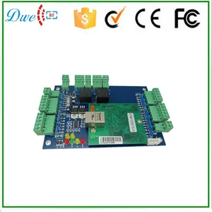 RFID Network TCP/IP 2 Doors Access Controller Board with Free Software for Door Security System