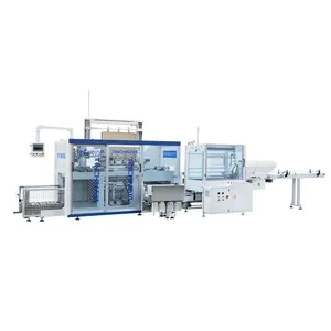 Fully Automatic Paper Plastic Cup Making Packing Machine Forming Machine Case Machine Erector Tape Sealing Machine