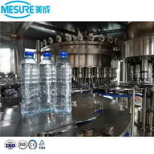 New PLC Automatic Control Pet Bottle Spring Water Filling Machine