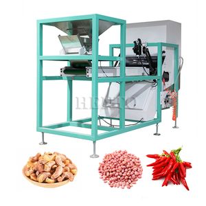 Electric CCD Color Sorter Machine / Garlic Color Sorting Machine