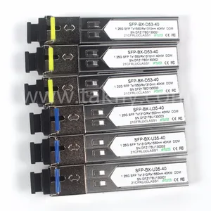 Customized Sc 40km SFP Bidi Module Transceiver