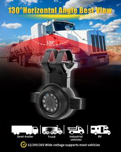 FL&OEM Rear View Camera LED Car Back Reverse Camera IP68 Waterproof