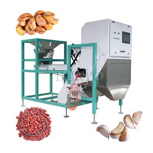 Electric CCD Color Sorter Machine / Garlic Color Sorting Machine