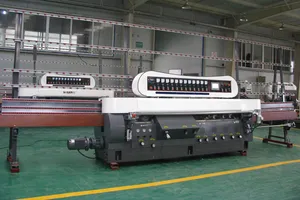 Factory Price Automatic Glass Straight Line Edge Machine High Precision Glass Edging Machine