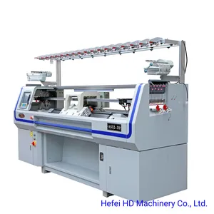 High-Speed Computerized Shoe Upper Knitting System with 3-System Design