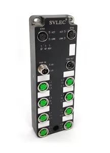 IP67 Fieldbus Remote Digital Control Industrial Plastic Io Module for Network Communication