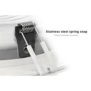 Factory Custom LED Downlight Spring LED Ceiling Light Spotlight Snap Spring