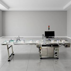 Fully Automatic Qr Code Data Collection Multi-Lane Sorting Inspection Auto Reject Machine