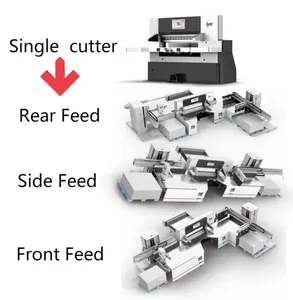 Automatic Computerized Paper Cutter Machine for Cardboard Cutting Machine