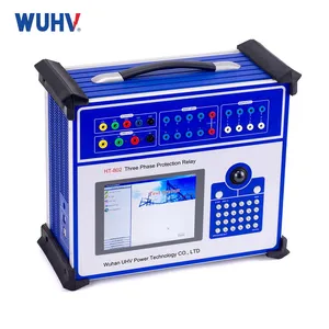 Uhv-802 Microcomputer Relay Protection Tester Seconday Injection Test Set 3 Phase Relay Test Set