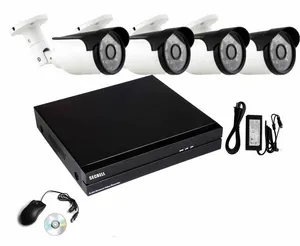 HD 1080P 4CH Poe NVR Kit IP Camera Security System