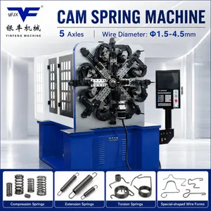 Stainless Steel Long Tension Spring Making Machine