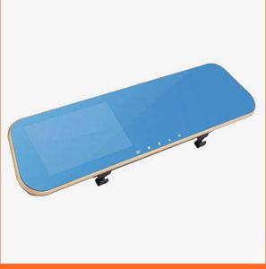 4.3 Inch 1080P Dual Lens Backup Auto Side Rear View Car Mirror Camera Reverse DVR