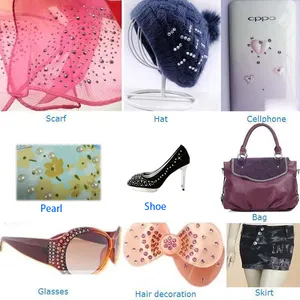 Handheld Hotfix Rhinestone Attaching Machine Crystal Rhinestone Setting Machine
