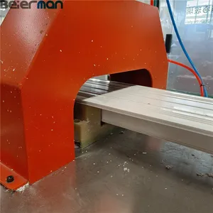 PVC Wire Cable Protection Trunking Manufacturing Wood Plastic Composite WPC Fluted Wall Panel Making Machine