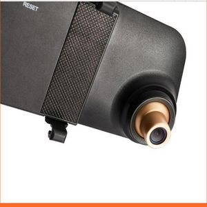 4.3 Inch 1080P Dual Lens Backup Auto Side Rear View Car Mirror Camera Reverse DVR