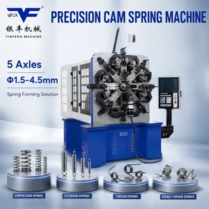 Stainless Steel Long Tension Spring Making Machine
