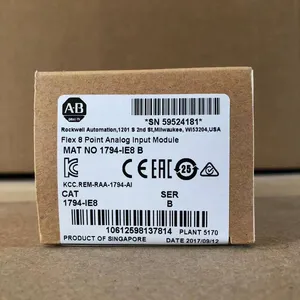 1794-Acnr15 Ab I/O Module, PLC Control Module, Industrial Automation Communication Module, Profinet/Ethernet Remote I/O Module