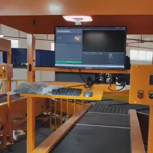 E-Commerce Intelligent Logistics Conveyor System Sorting Machine Loop Crossbelt Sorter