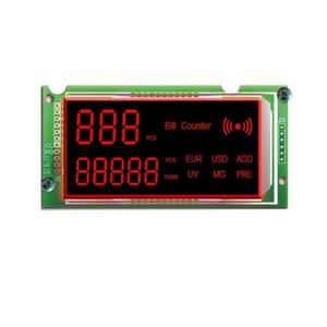 High Efficiency Battery Operated LCD 7 Segment Display Module Control Panel