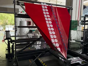 High Speed Automatic Bag Making Machine for Shopping Bags with Color Tracking System