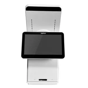 15.6" Ordering Machine Desktop Computer Single Double Retail POS Touch Screen Monitor All in One POS System