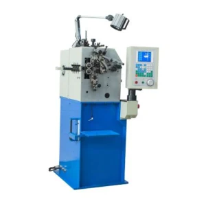 Precise Spring Machine 1.2mm Compression Spring Coiling Machine 2 Axis Electrical Switch Spring