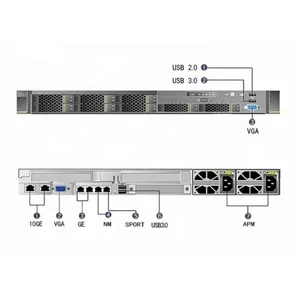 High Expansibility Hawei 2288hv5 Rack Computer Server for Enterprise Data Storage
