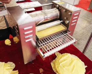 Shape Can Be Customized Mini Layer Cake Making Machine Crepe Pancake Forming Machine Spring Roll Skin Machine