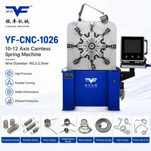 Metal Spring Shaped Curved Spring Stainless Steel Wire Forming Spring Making Machine