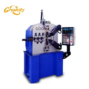 CNC Automatic Making Spring Coiling Wire Bending Rotation Machine Sale