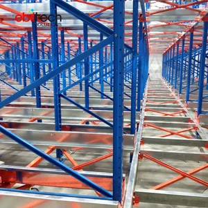 Asrs Use Warehouse Equipment Computer Control Four Way Shuttle Racking System