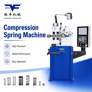 Spring High-End Customized Conical Compression Stainless Steel Spring Making Machine
